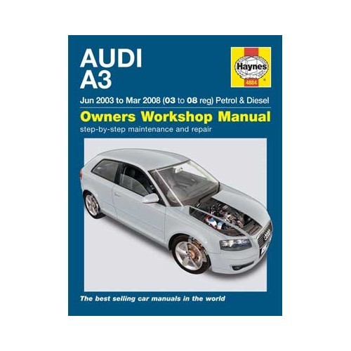  Haynes Technical Review für Audi A3 von Juni 2003 bis März 2008 - UF04662 