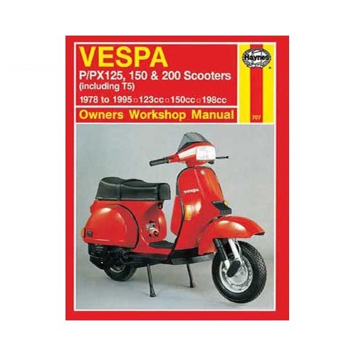  Haynes technical guide for Vespa P/PX from 78 to 2003 - UF04806 