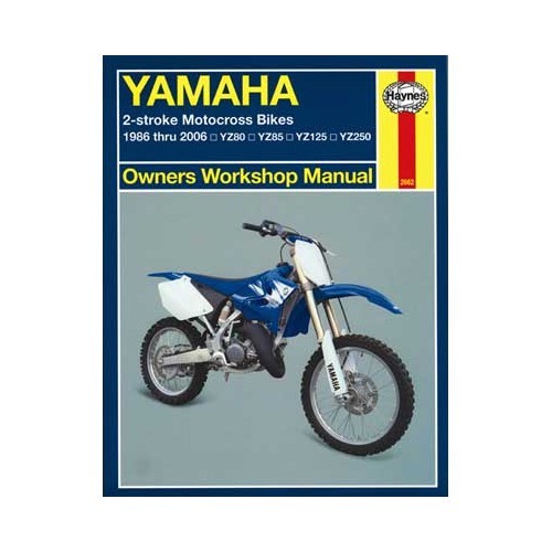  Revisione tecnica Haynes per Yamaha YZ 80, 85, 125 e 250 dall'86 al 06 - UF04811 