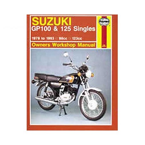  Haynes technisch verslag voor Suzuki GP 100 en 125 van 78 tot 93 - UF04814 