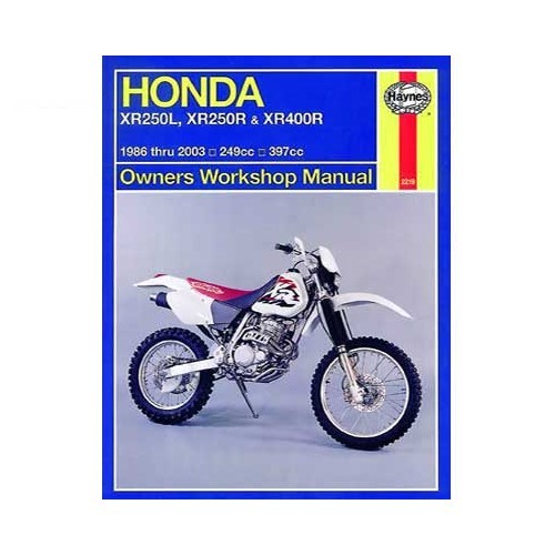  Revue technique Haynes pour Honda XR de 86 à 2003 - UF04826 