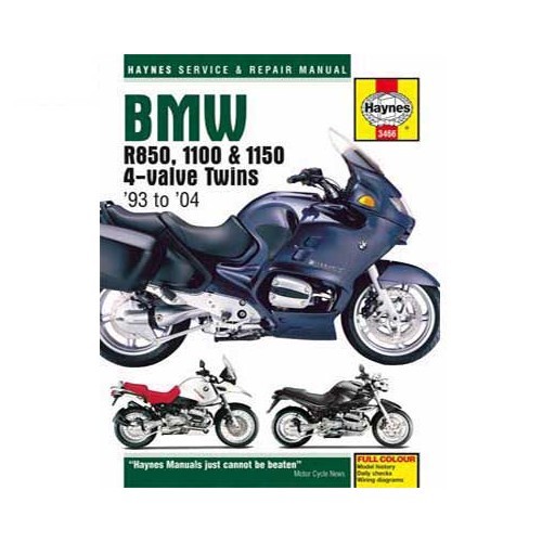  Manual de taller Haynes para BMW twins 4 valves de 93 a 2004 - UF04848 