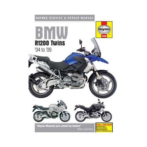  Technical guide for BMW R1200 Twins from 04 to 09 - UF04850 