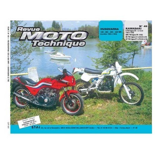  Revista Moto Technique N°49 : Kawasaki GPZ 750 & Husqvarna WR - UF04877 