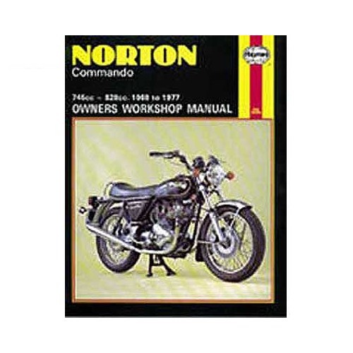  Haynes technical guide for Norton Commando from 68 to 77 - UF04898 