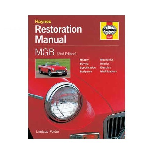  Manuale di restauro Haynes per MG B - UF04908 