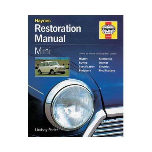  Haynes restoration manual for Mini - UF04910 
