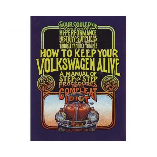  Livre "How to keep your Volkswagen alive" - UF04921 