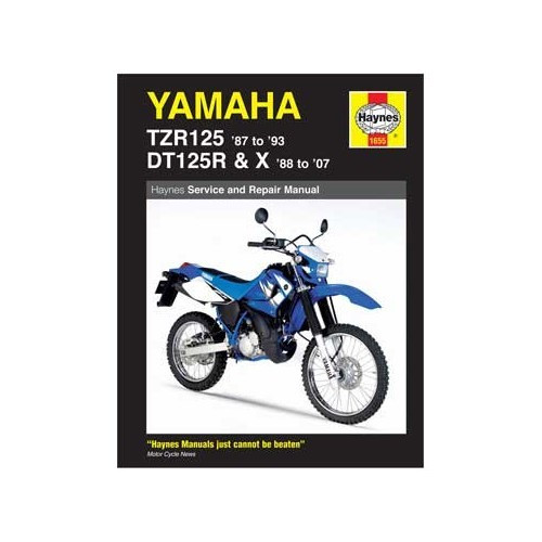     
                
                
    Technical guide for Yamaha XJR TZR125 87-93 and DT125R 88-02 - UF04956
