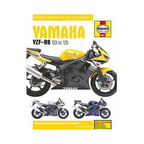 Haynes Technik-Review für Yamaha YZF-R6 von 03 bis 05 - UF04961 