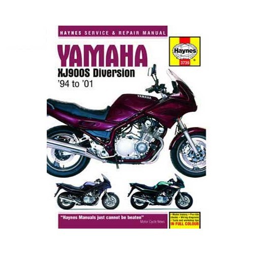  Revisione tecnica Haynes per Yamaha XJ900S Diversione dal 94 al 01 - UF04964 