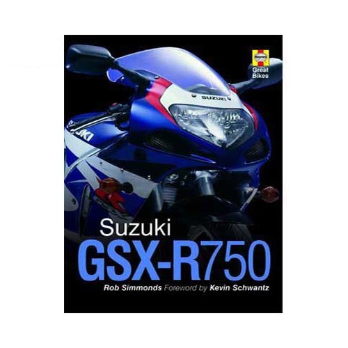  Boek : "Suzuki GSX-R750: Haynes Grote Fietsen Reeks - UF04982 