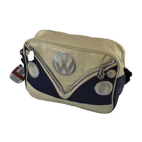 Volkswagen Combi Split Blue shoulder bag - UF08082