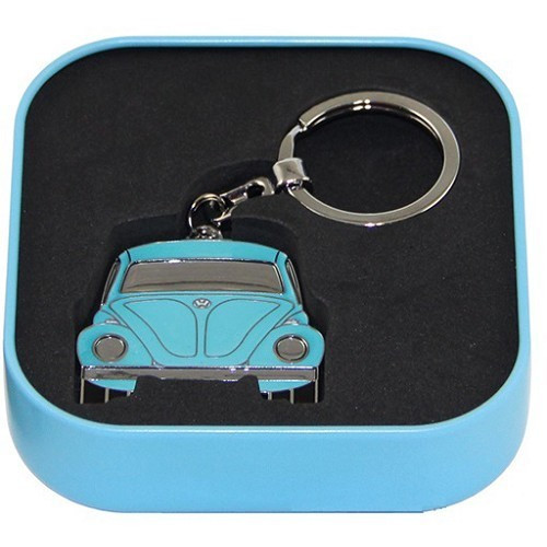  VW Kever sleutelhanger blauw - UF08255-1 