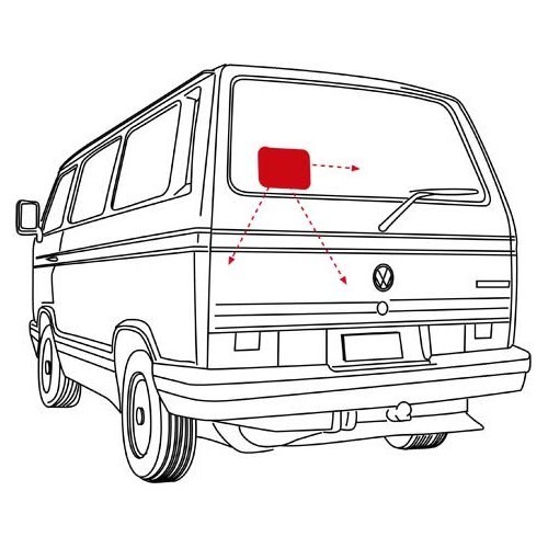  Lente di ingrandimento di sicurezza per lunotto posteriore - UF10000 