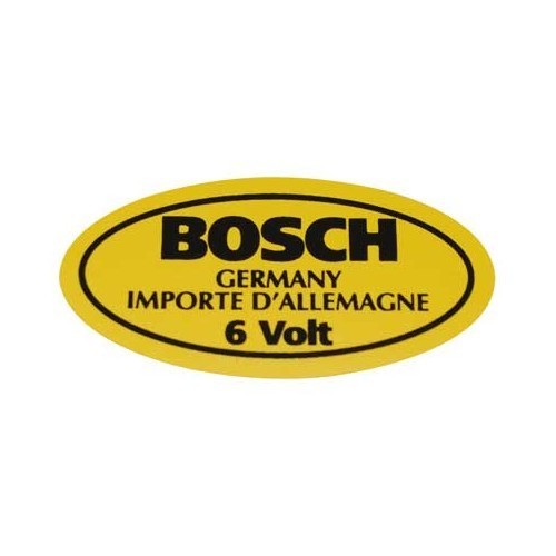  1 adhesivo Bosch bobina 6V - UF11000 