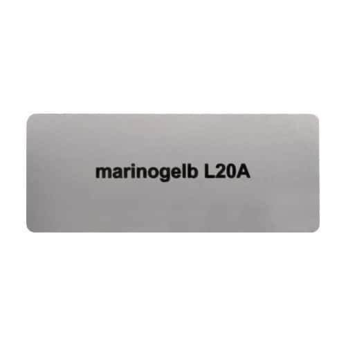  Sticker Aufkleber Farbe "marinogelb L20A" für Volkswagen Beetle   - UF11022 