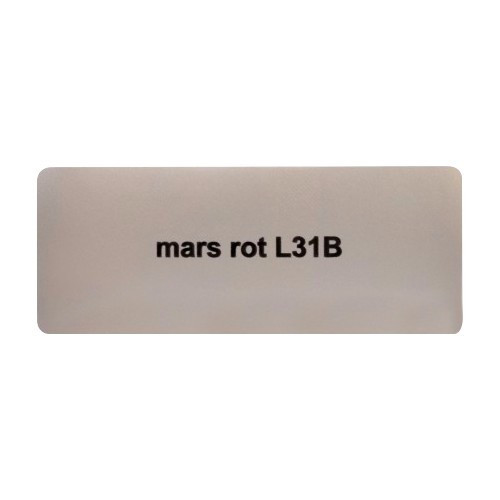  Sticker color "mars rot L31B" for Volkswagen Beetle   - UF11027 