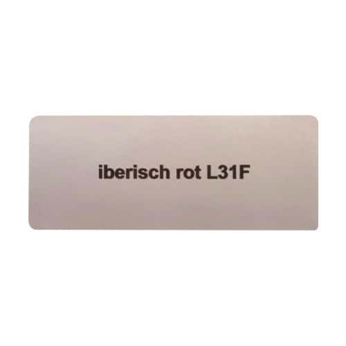 	
				
				
	Autocolante cor "iberisch rot L31F" para Volkswagen Beetle   - UF11028
