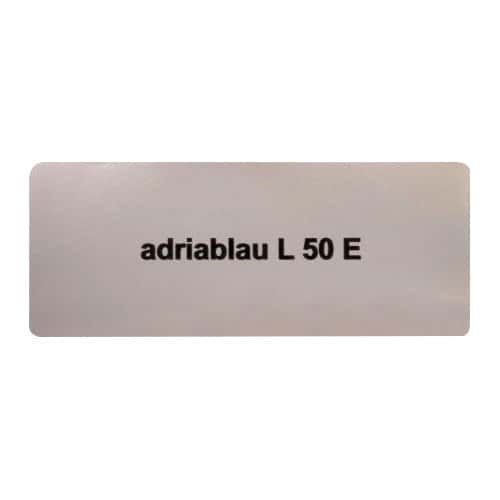  Sticker autocollant couleur "adriablau L50E" pour Volkswagen Coccinelle   - UF11029 