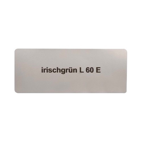     
                
                
    Sticker color "irischgrün L60E" for Volkswagen Beetle   - UF11041

