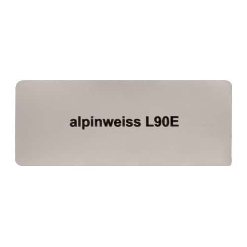  Autocolante cor "alpinweiss L90E" para Volkswagen Carocha   - UF11046 