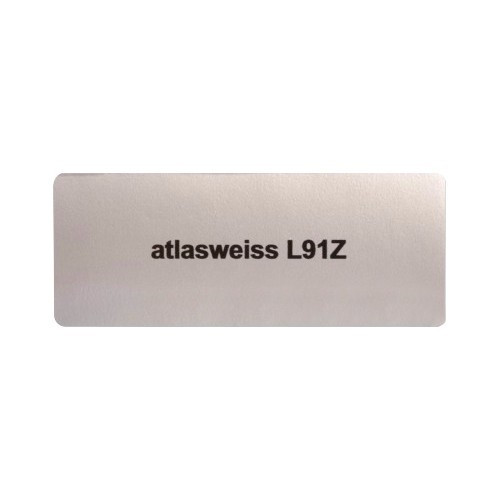  Stickerkleur "atlasweiss L91Z" voor Volkswagen Kever   - UF11047 