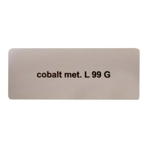  Sticker autocollant couleur "cobalt met. L99G" pour Volkswagen Coccinelle   - UF11055 