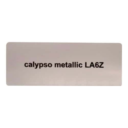  Stickerkleur "calypso metallic LA6Z" voor Volkswagen Kever   - UF11059 