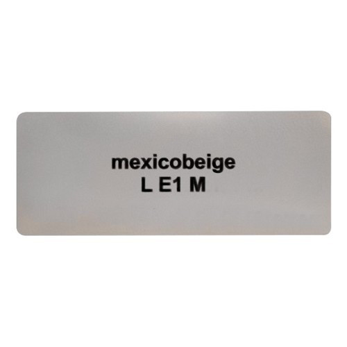     
                
                
    Autocolante cor "mexicobeige LE1M" para Volkswagen Carocha   - UF11062
