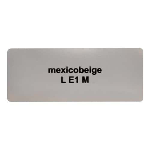  Sticker color "mexicobeige LE1M" for Volkswagen Beetle   - UF11062 