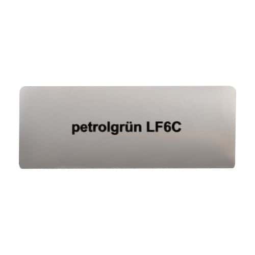  Sticker autocollant couleur "petrolgrün LF6C" pour Volkswagen Coccinelle   - UF11063 
