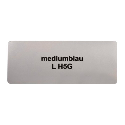  Sticker autocollant couleur "mediumblau LH5G" pour Volkswagen Coccinelle   - UF11064 