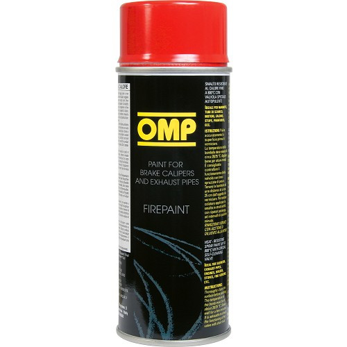     
                
                
    Peinture haute température rouge OMP - UH21000
