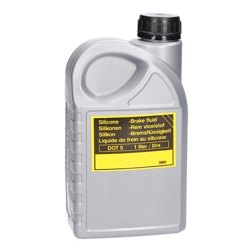  Fluído de silicone DOT5 para travões e embraiagens - 1 litro - UH27001 
