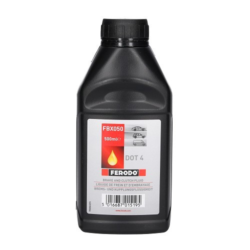  Rem- en koppelingsvloeistof Ferodo DOT 4 - 500 ml - UH27002 