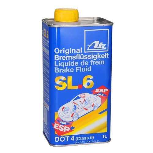  Liquido per freni ATE SL.6 DOT 4 - 1 litro - UH27019 