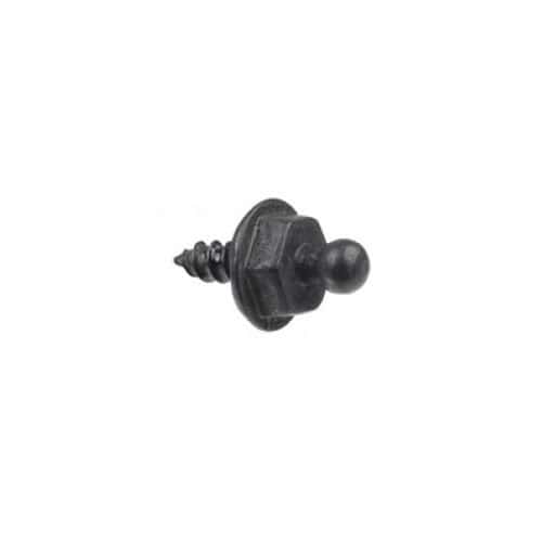  Tenax male screw-in button, black - 4.2 x 10 mm - UK00276 