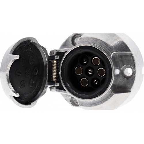  7-pin aluminum socket for towing - UK00770 