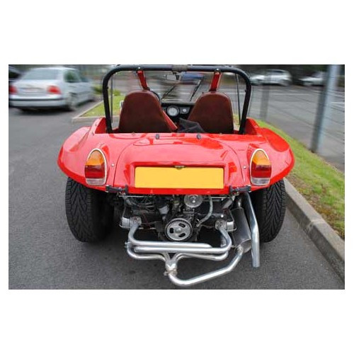 Attaches de capot en caoutchouc Noir - par 2 - UK30500