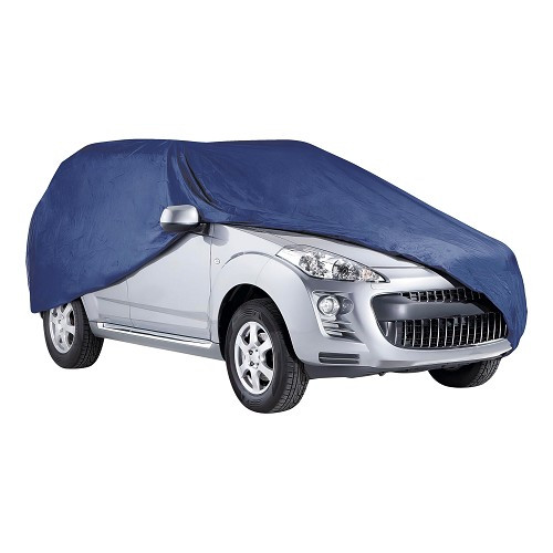     
                
                
    Housse auto extérieure  4.20 x 1.65 x 1.30 nylon bleu - UK40102
