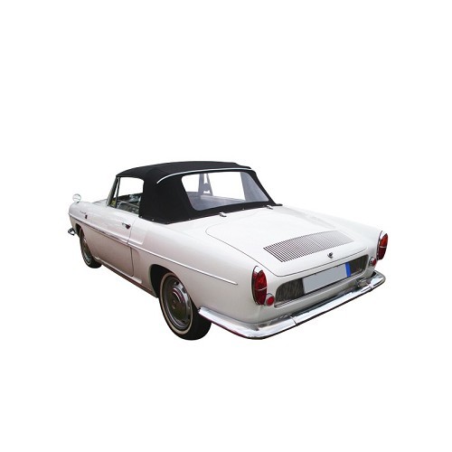     
                
                
    Black vinyl convertible top for Renault Floride S - UK50004
