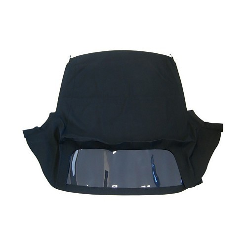 Capote in alpaca nera per Peugeot 404 cabriolet - UK50020