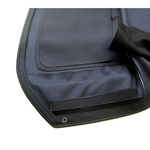 Cofano nero in alpaca per Fiat 124 CS2 (1980-1985) - UK50056