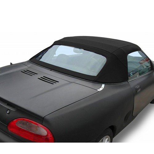  Black Alpaca convertible top for MG F/TF phase 2 (1998-2004) - UK50058 