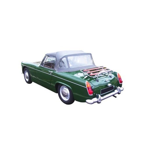  Tampo em vinil preto para MG Midget MK2 (1964-1966) - UK50078 