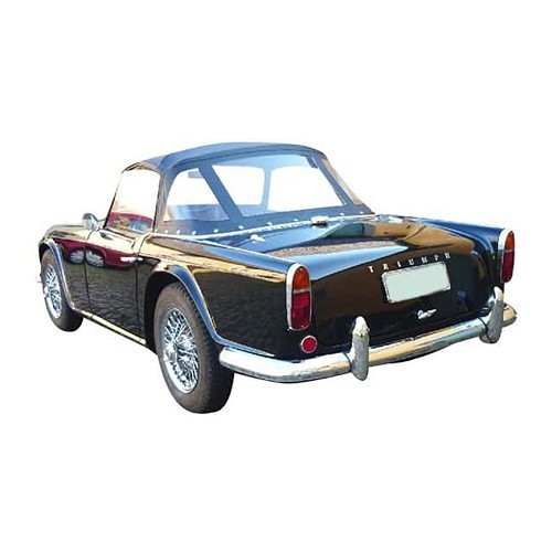     
                
                
    Capote in vinile nero per Triumph TR4 (1961-1965) - UK50096
