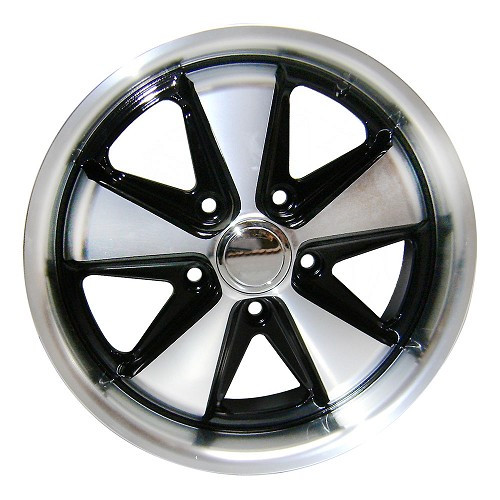 FUCHS style wheel 5 x 130 Black 7 x 17 - ET40 - TÜV - UL10200