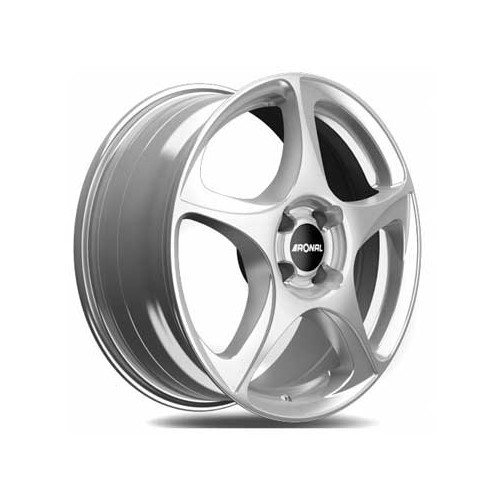  RONAL R51 Metallic silver wheel rims, 15 inches 4 x 100 ET 38 - UL20135-1 