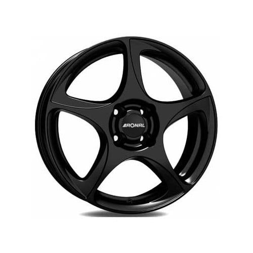  RONAL R53 Matte Black roda de 16 polegadas 4 x 100 ET 35 - UL20160 
